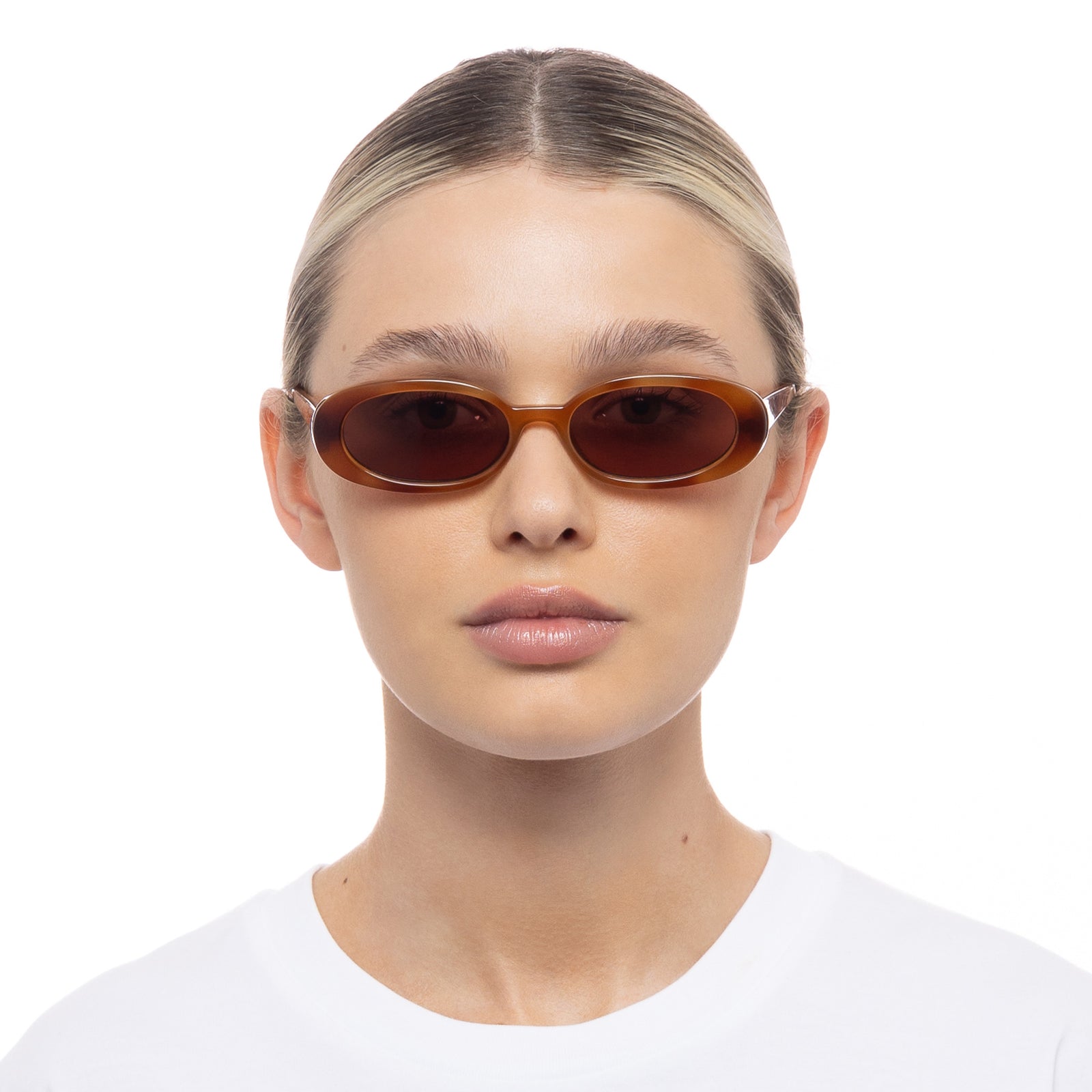 Outta Love Vintage Tort Women's Oval Sunglasses | Le Specs