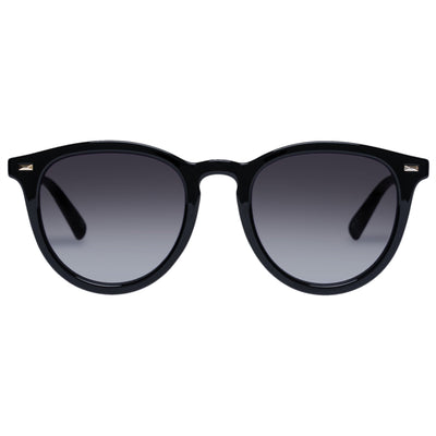 Fire Starter Black Uni-Sex Round Sunglasses